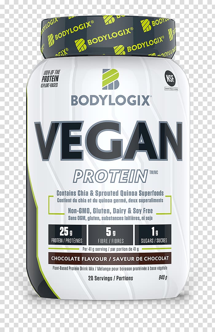 Product design Brand Veganism Protein, chocolate flavour transparent background PNG clipart