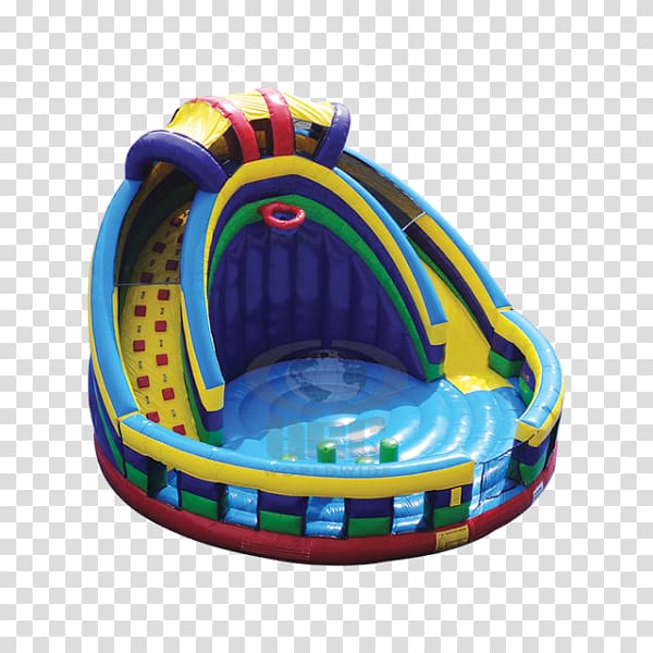 Inflatable Bouncers Water slide Playground slide Renting, circular watermark transparent background PNG clipart