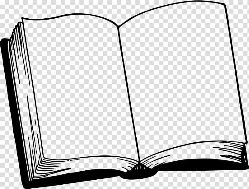 Book Black And White Book Transparent Background Png Clipart Hiclipart