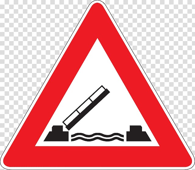 Traffic sign Warning sign Speed bump Road, Car on road transparent background PNG clipart