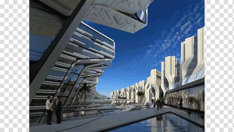 Cairo Zaha Hadid Architects Architecture Building, building transparent background PNG clipart