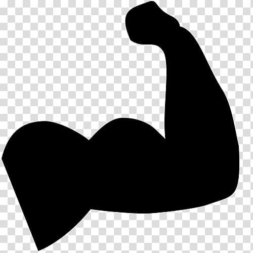 Dog Biceps Muscle Computer Icons, strong transparent background PNG clipart