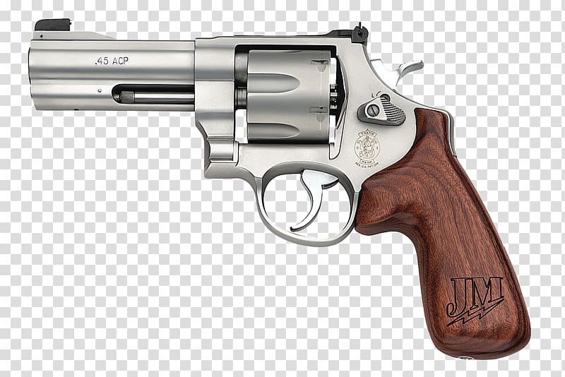 .500 S&W Magnum Smith & Wesson Model 625 .45 ACP Revolver, 357 magnum smith wesson transparent background PNG clipart