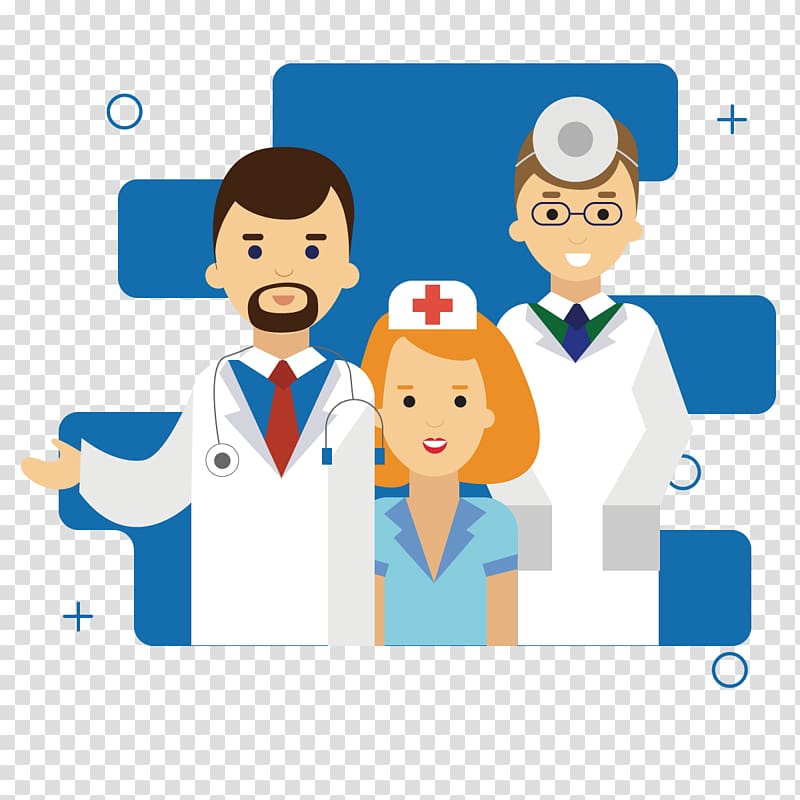 two doctors and one nurse illustration, Doctor of Nursing Practice Test Physician, doctors and nurses transparent background PNG clipart