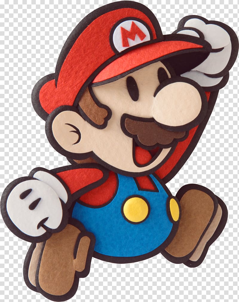 Super Paper Mario Super Mario Bros. Paper Mario: Sticker Star, mario transparent background PNG clipart