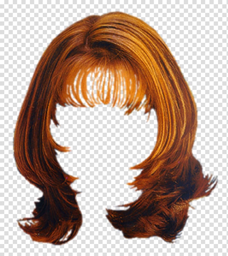 Hairstyle Step cutting Wig Layered hair, hair transparent background PNG clipart