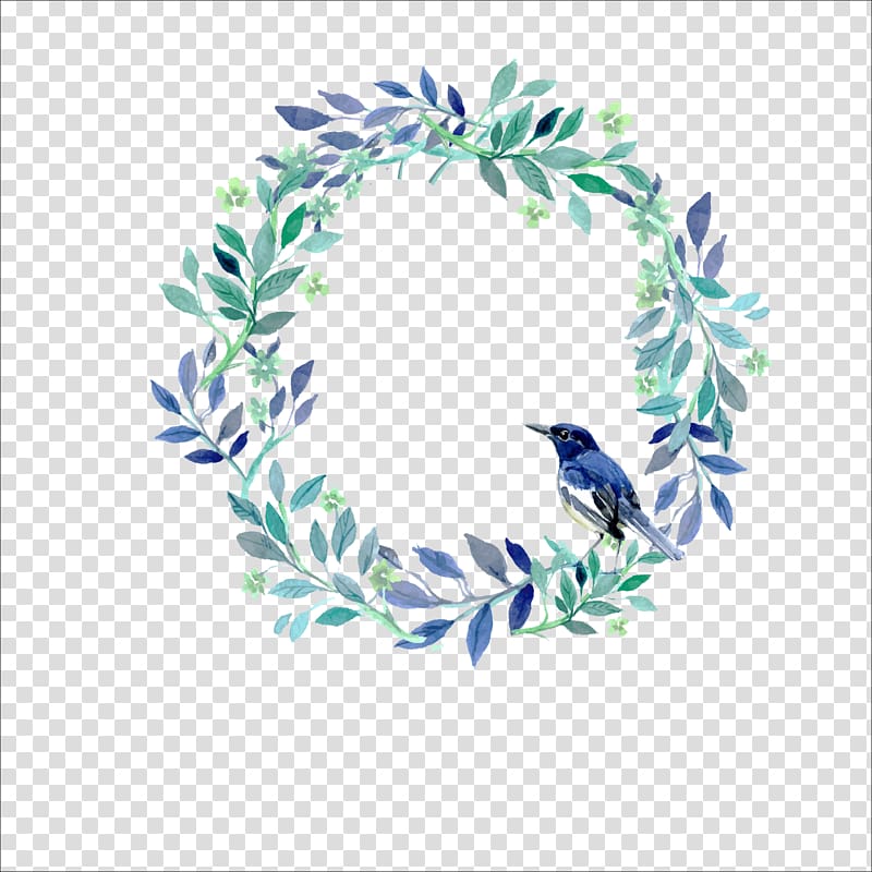 green and purple flower wreath , Wedding invitation Marriage, Olive branch transparent background PNG clipart