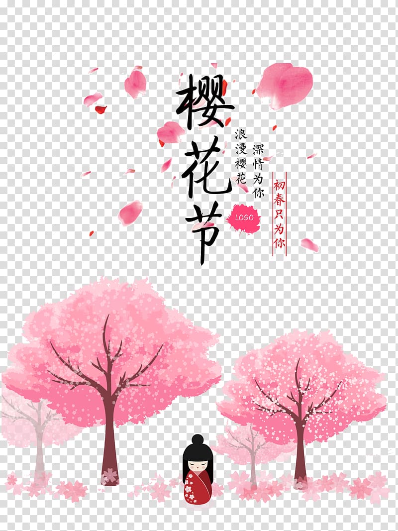 Sakura blossom painting, National Cherry Blossom Festival Japan, Cherry blossoms cherry blossoms transparent background PNG clipart