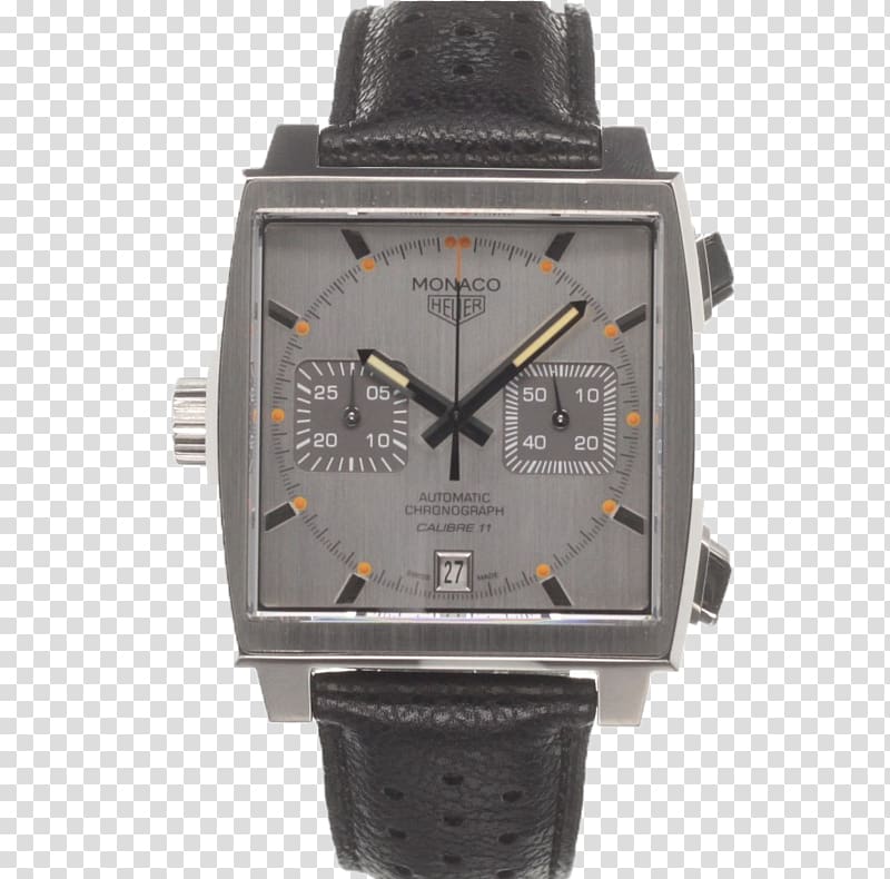 Watch Baselworld TAG Heuer Monaco Chronograph, watch transparent background PNG clipart