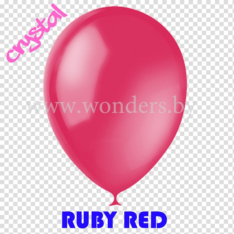 Toy balloon Latex Plastic Aqueous solution, ruby transparent background PNG clipart