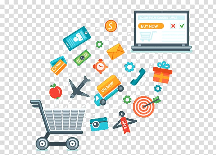 Web development Online shopping Prezi E-commerce Template, Computer transparent background PNG clipart