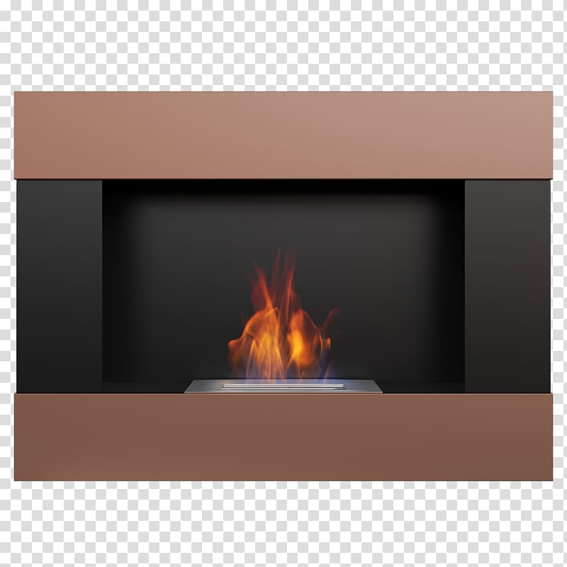 Bio fireplace Kratki Biokominek QUAT czarny HORIZONTAL z certyfikatem TÜV Biochimenea Acero inoxidable y Negro Sin certificado KILO, copper stove transparent background PNG clipart