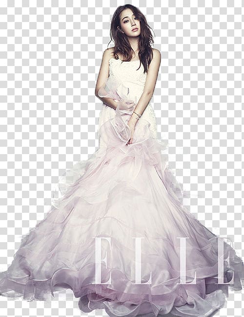 Wedding dress South Korea Bride, dress transparent background PNG clipart
