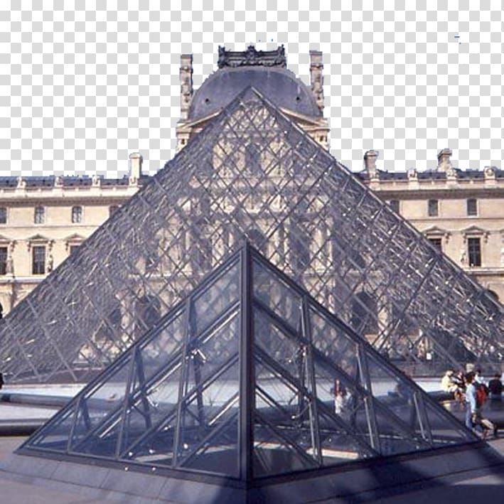 Musxe9e du Louvre Louvre Pyramid Building Architecture, Paris Louvre building two transparent background PNG clipart