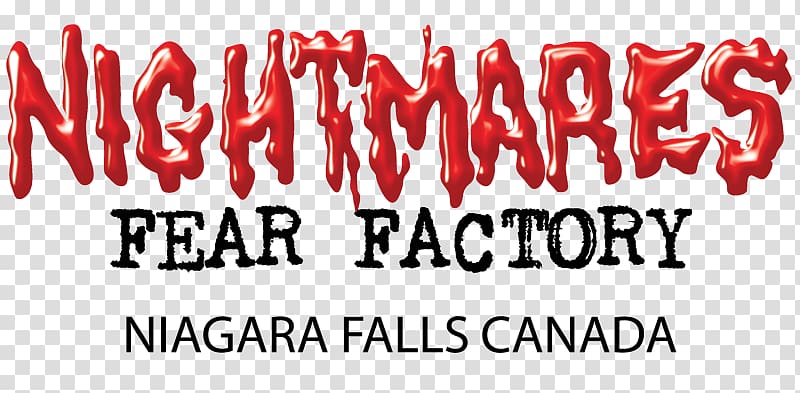 Nightmares Fear Factory Logo Winter Festival of Lights, Fear transparent background PNG clipart