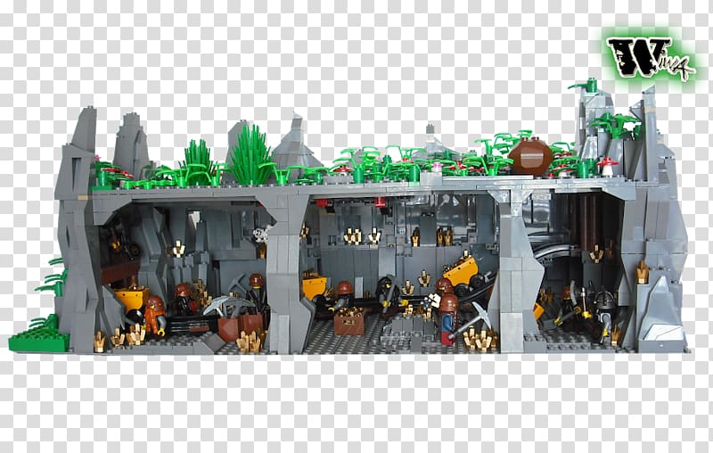 Lego Star Wars Gold mining, gold transparent background PNG clipart