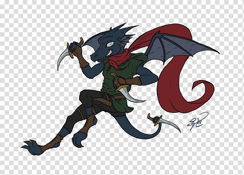 Dragon Cartoon Demon, kobold transparent background PNG clipart