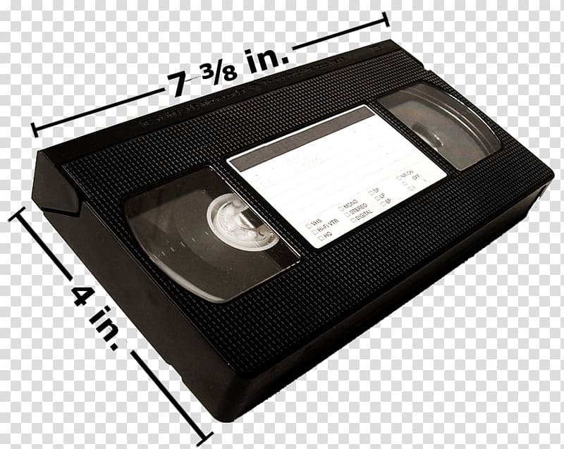 VHS Betamax Videotape Magnetic tape VCRs, dvd transparent background PNG clipart