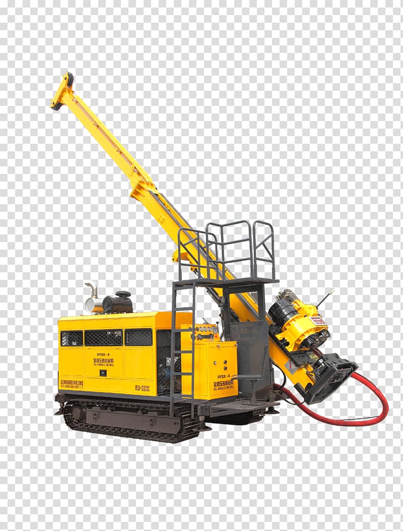 Down-the-hole drill Machine Technology Drilling Augers, drilling platform transparent background PNG clipart
