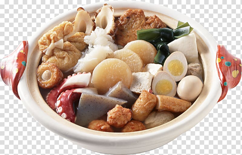 Oden Japanese Cuisine Seafood, japan Cuisine transparent background PNG clipart