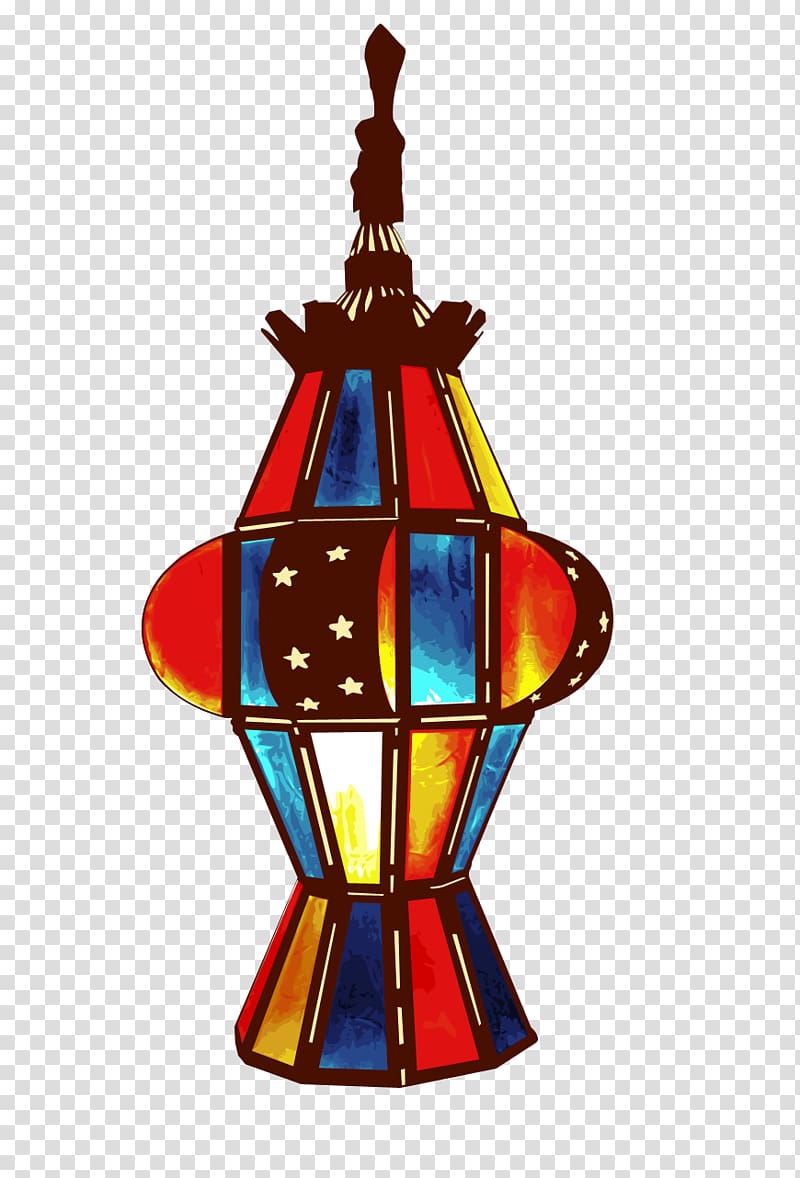 multicolored finial, Ramadan Islam Fanous, Ramadan Lamp From Khatib transparent background PNG clipart