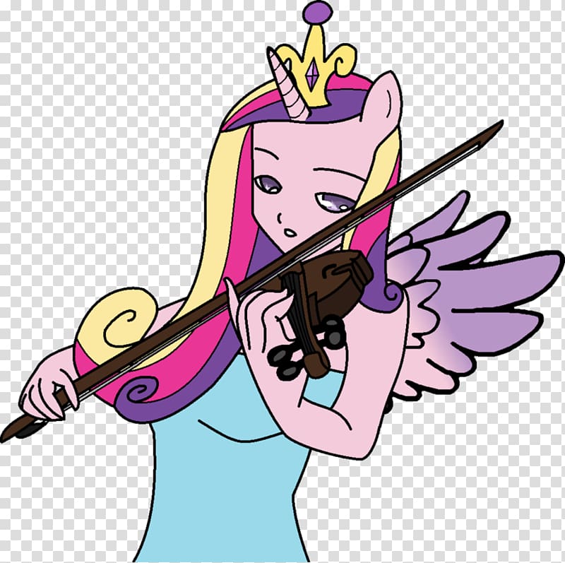 Twilight Sparkle Art Violin YouTube, girl playing the violin transparent background PNG clipart