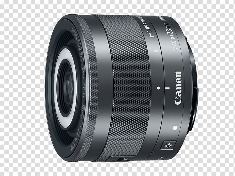 Canon EOS M Canon EF lens mount Canon EF-M 28mm Macro lens Canon EF-M lens mount, camera lens transparent background PNG clipart