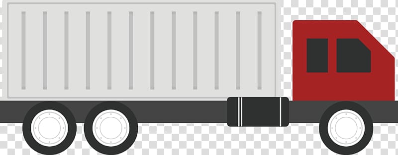 Commercial vehicle Car Truck, Flat truck transparent background PNG clipart