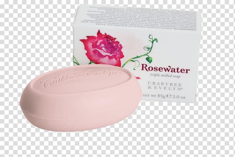 Crabtree & Evelyn Rosewater Triple Milled Soap 3x85g/3oz Cosmetics CRABTREE & EVELYN NANTUCKET BRIAR ROOM SPRAY (100ML), rachel ashwell shabby chic transparent background PNG clipart