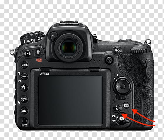 Nikon D850 Full-frame digital SLR Camera, Camera transparent background PNG clipart