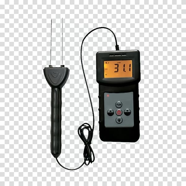 Moisture Meters Water content Cotton Soil moisture sensor, Electric Meter Reading Test transparent background PNG clipart