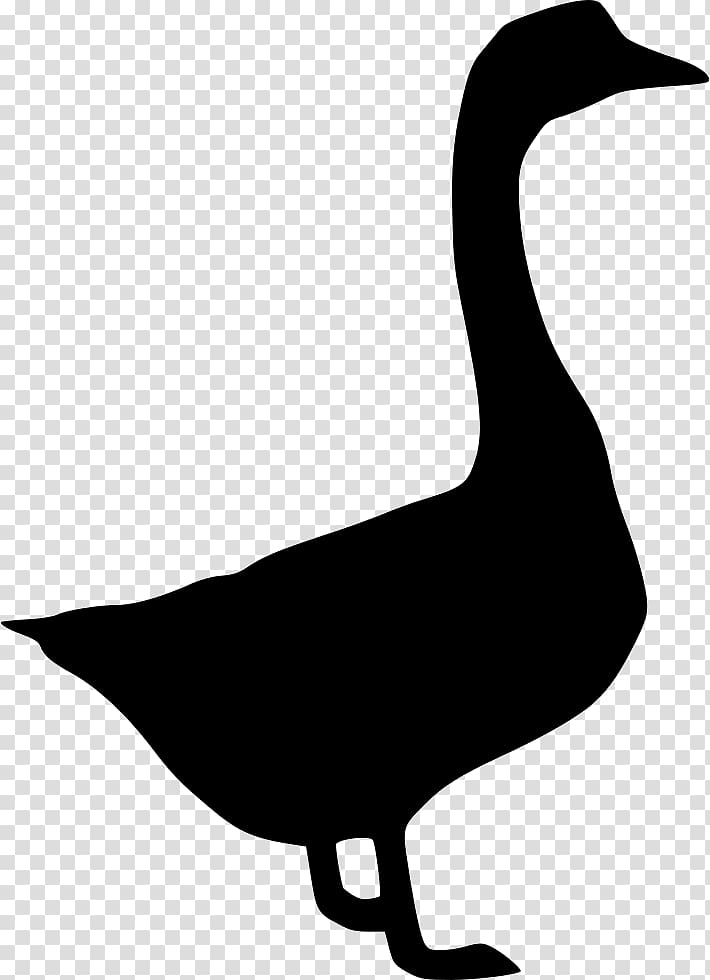 Goose transparent background PNG clipart