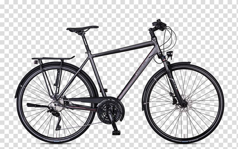 Bicycle Trekkingrad Shimano Deore XT Trekkingbike Kreidler, bicycle transparent background PNG clipart