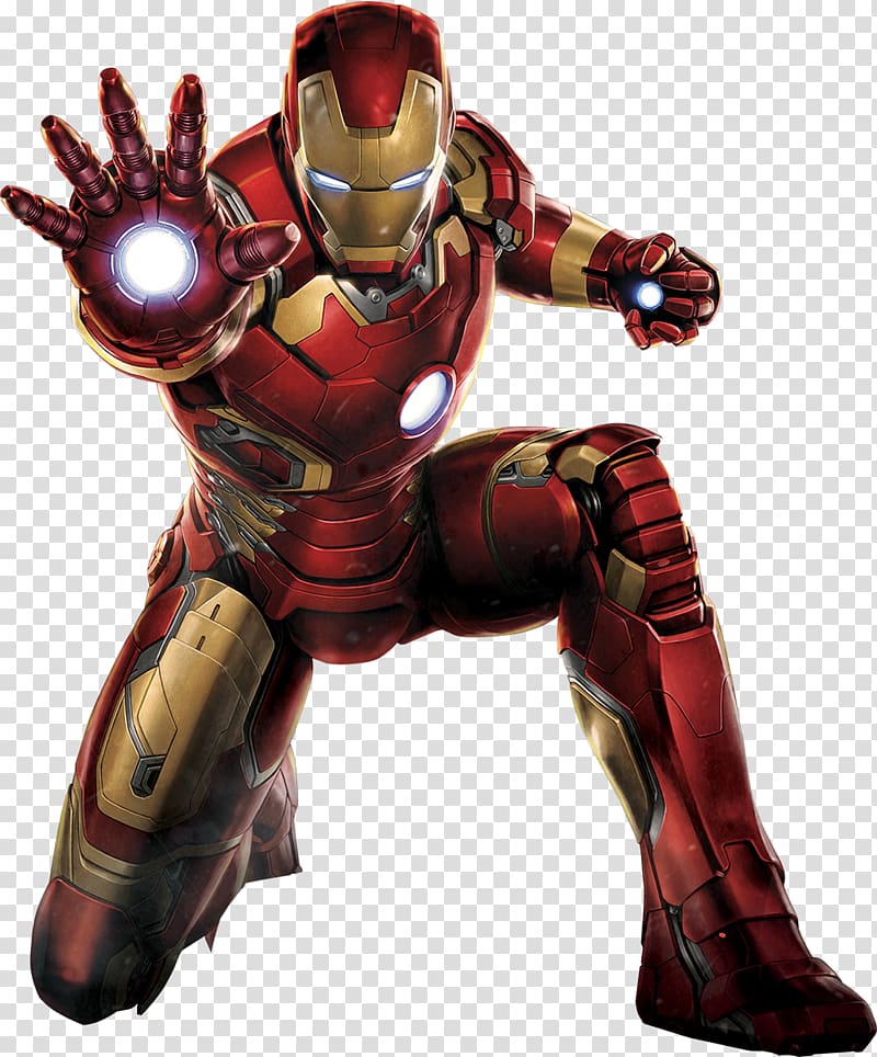 Iron Man illustration, Iron Man Hulk Captain America Black Widow Clint Barton, Cool Iron Man transparent background PNG clipart