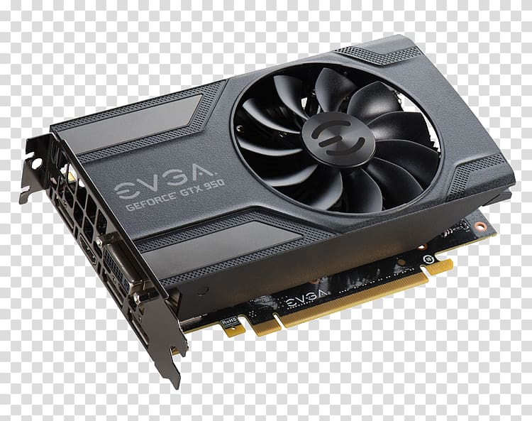 Graphics Cards & Video Adapters EVGA GeForce GTX 960 SuperSC ACX 2.0+ Graphics card, 2 GB, GDDR5 SDRAM EVGA Corporation Nvidia, pc build list transparent background PNG clipart