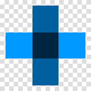 Electric blue Logo Cobalt blue, cross transparent background PNG clipart thumbnail