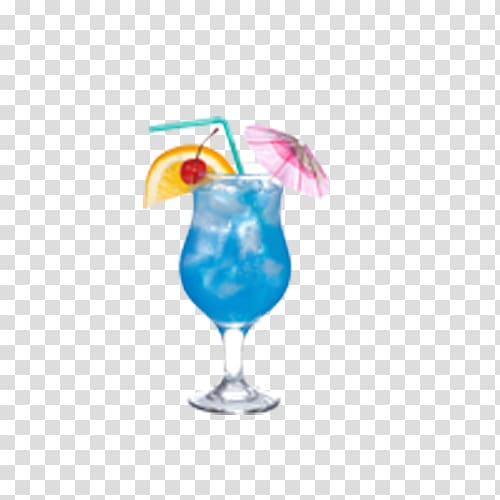 wineglass illustration, Cocktail Blue Lagoon Blue Hawaii Fizz Daiquiri, cocktail transparent background PNG clipart