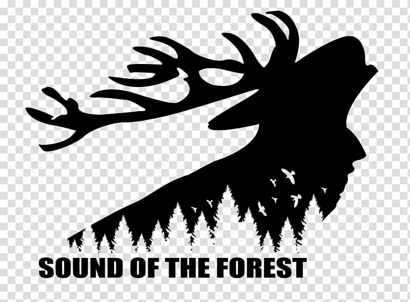 Logo Reindeer Sound of the Forest Silhouette Graphic design, Reindeer transparent background PNG clipart