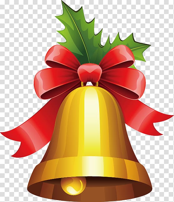 Christmas Bell , Color Christmas element transparent background PNG clipart