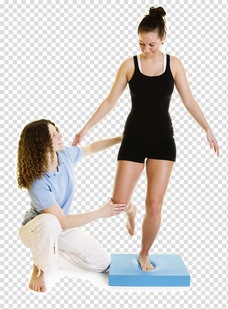Balance Physical therapy Training Medicine, fitness girl transparent background PNG clipart