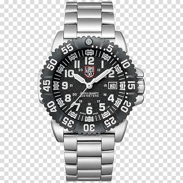 Luminox Navy Seal Colormark 3050 Series Watch Swiss made Jewellery, Water Resistant Mark transparent background PNG clipart