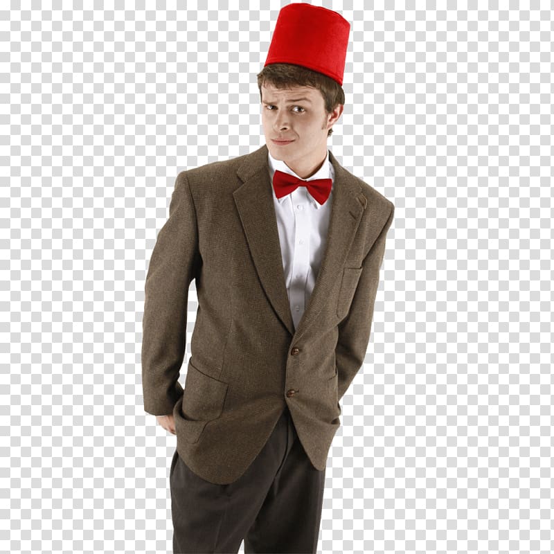 Eleventh Doctor Fez Sonic screwdriver Costume, Doctor transparent background PNG clipart