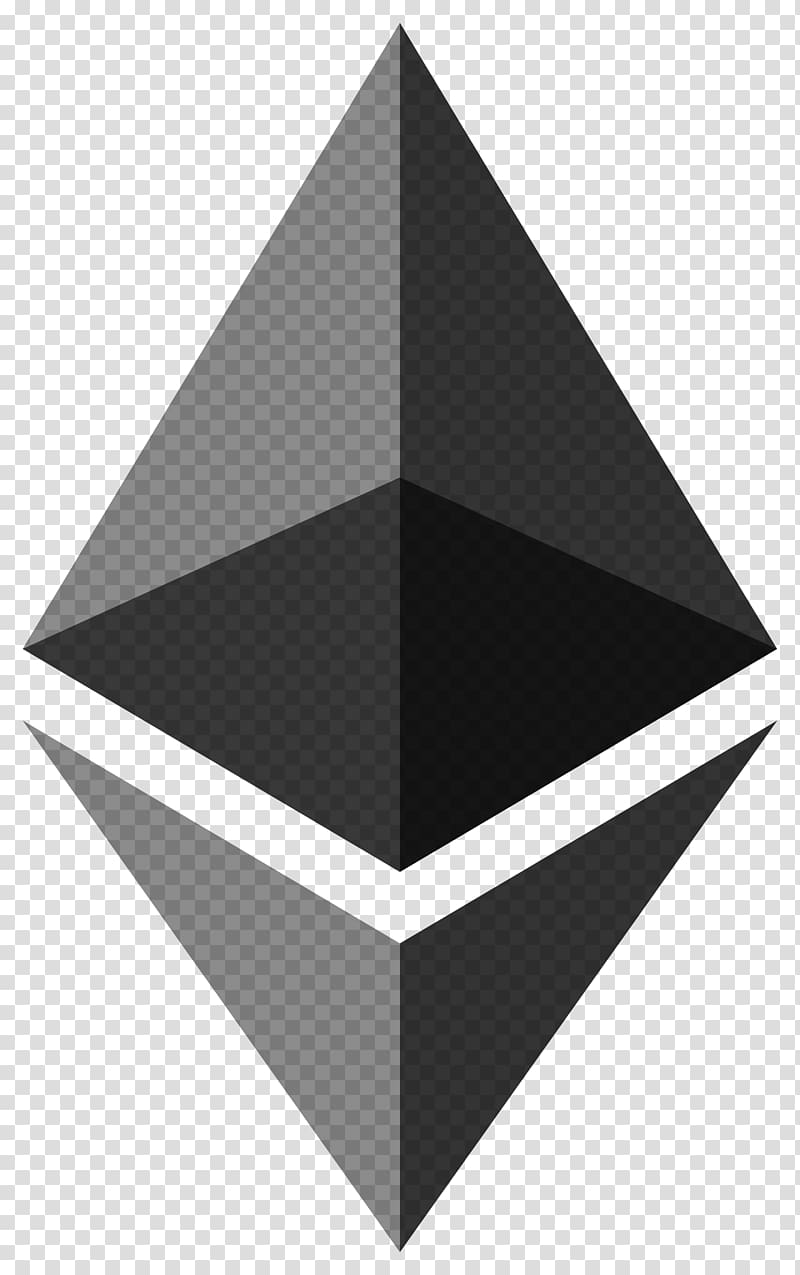 Ethereum Cryptocurrency Blockchain Bitcoin Logo, mining transparent background PNG clipart