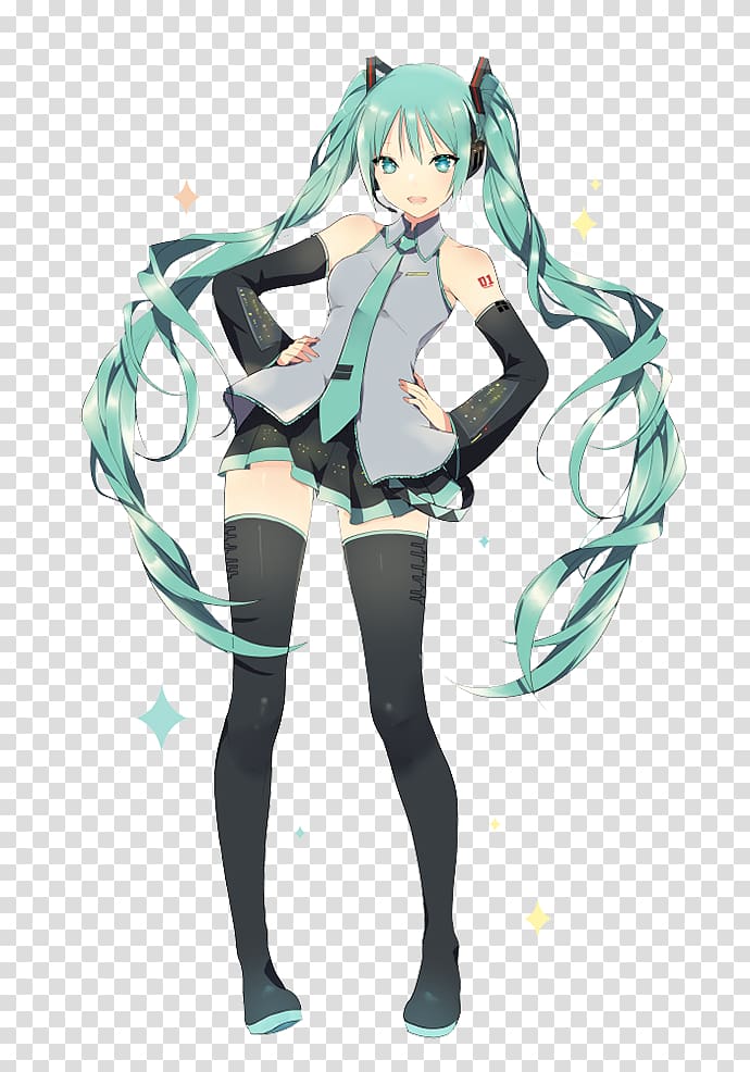 Hatsune Miku: Project DIVA Arcade Anime Art Vocaloid, hatsune miku transparent background PNG clipart