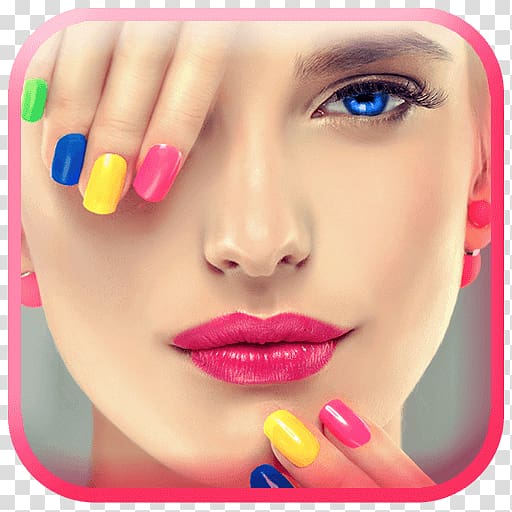 Cosmetics Beauty Parlour Eye Shadow Nail, Nail transparent background PNG clipart