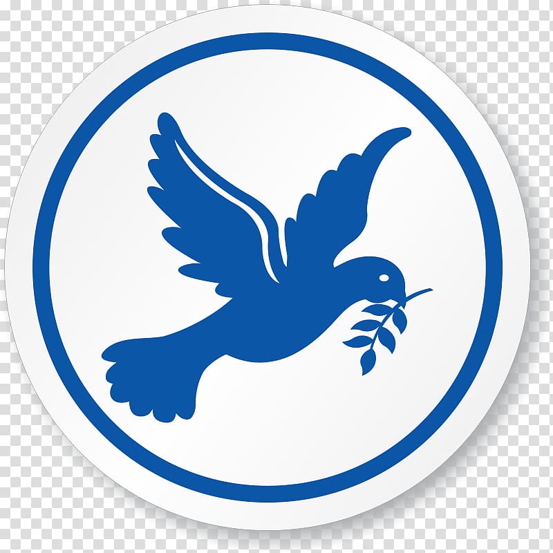 Peace symbols Doves as symbols , free buckle material transparent background PNG clipart