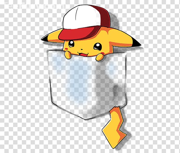 T Shirt Pikachu Pokemon Pocket Monsters Hoodie Shirt Pocket