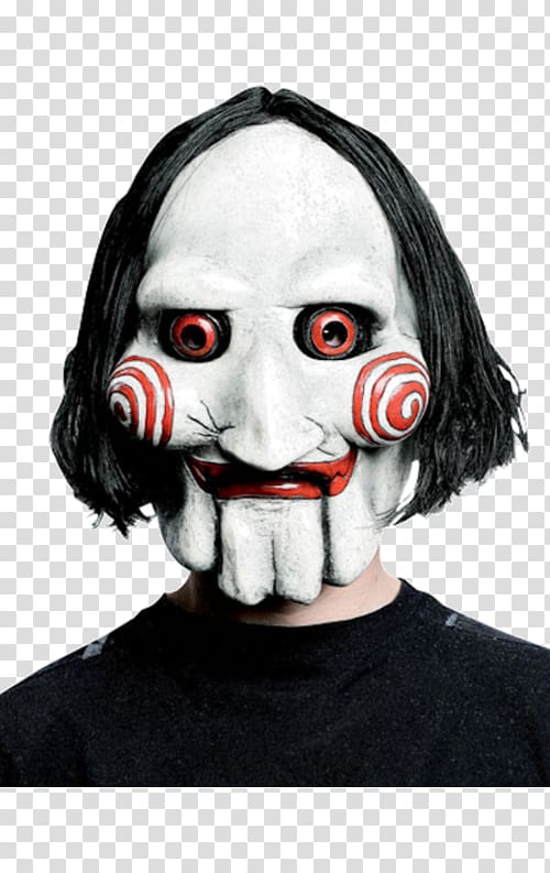Jigsaw Mask Billy the Puppet Costume, others transparent background PNG clipart