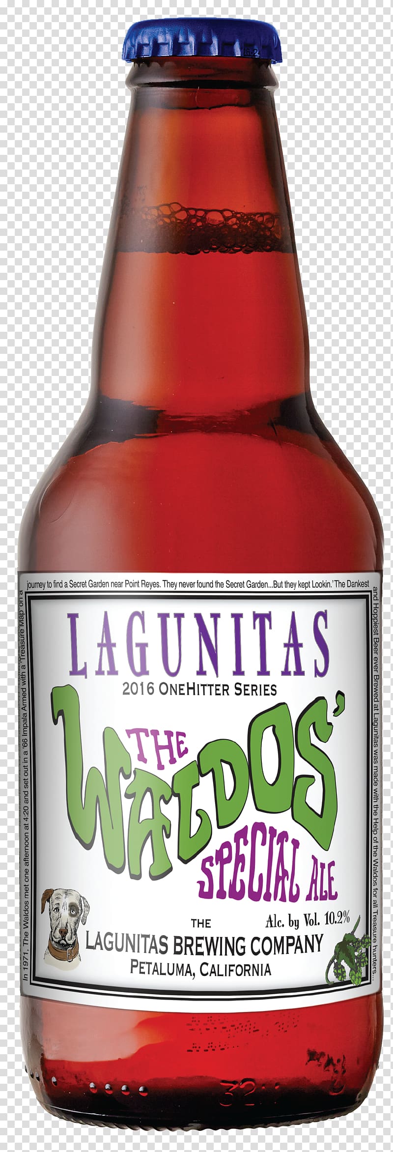 Ale Lagunitas Brewing Company Beer bottle Distilled beverage, beer transparent background PNG clipart