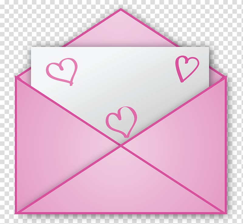 pink and white letter , Letter Heart , Valentine Pink Letter transparent background PNG clipart